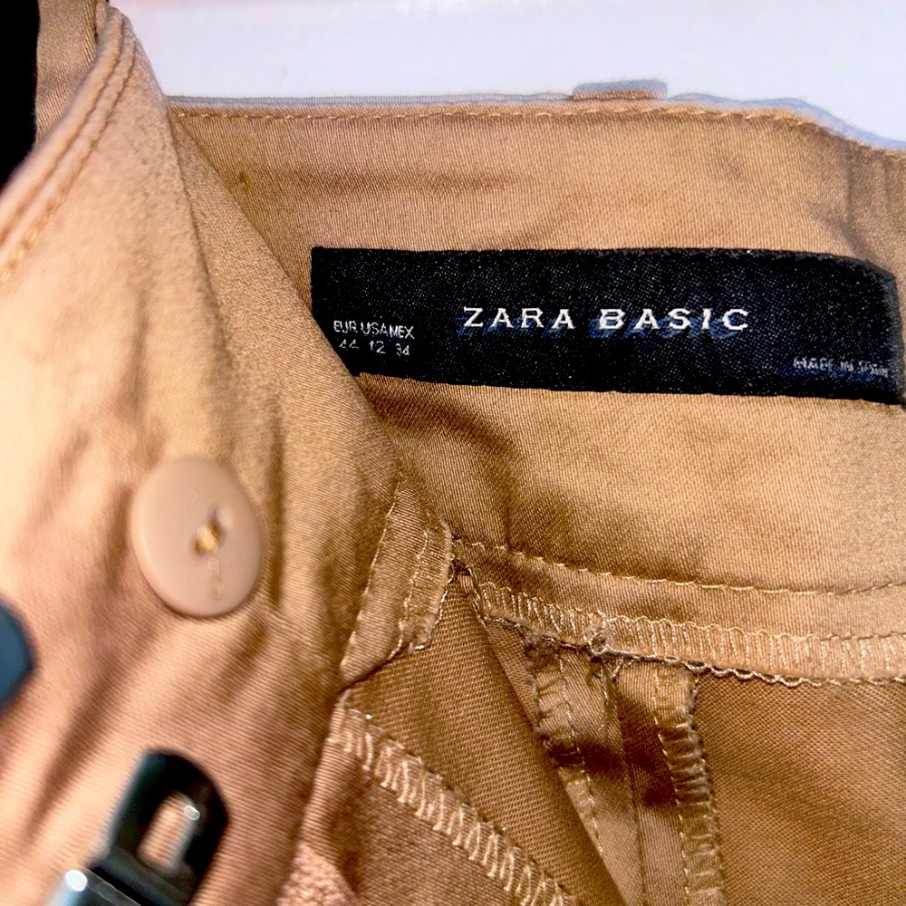PRICE DROP!! Happy Spring 🌼🌸Zara tan dress pants.. ankle length
